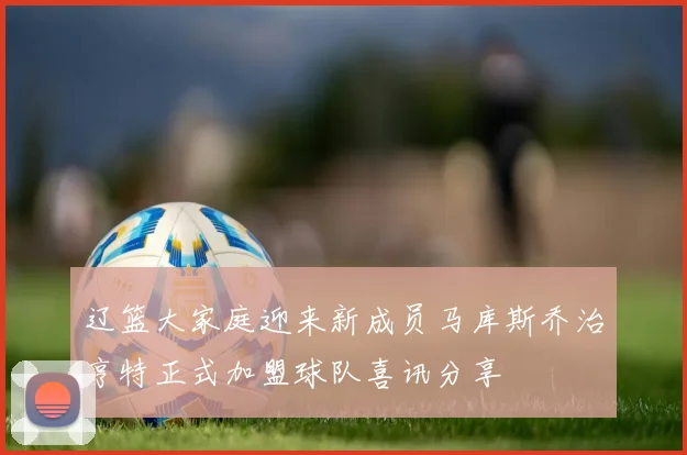 辽篮大家庭迎来新成员马库斯乔治亨特正式加盟球队喜讯分享